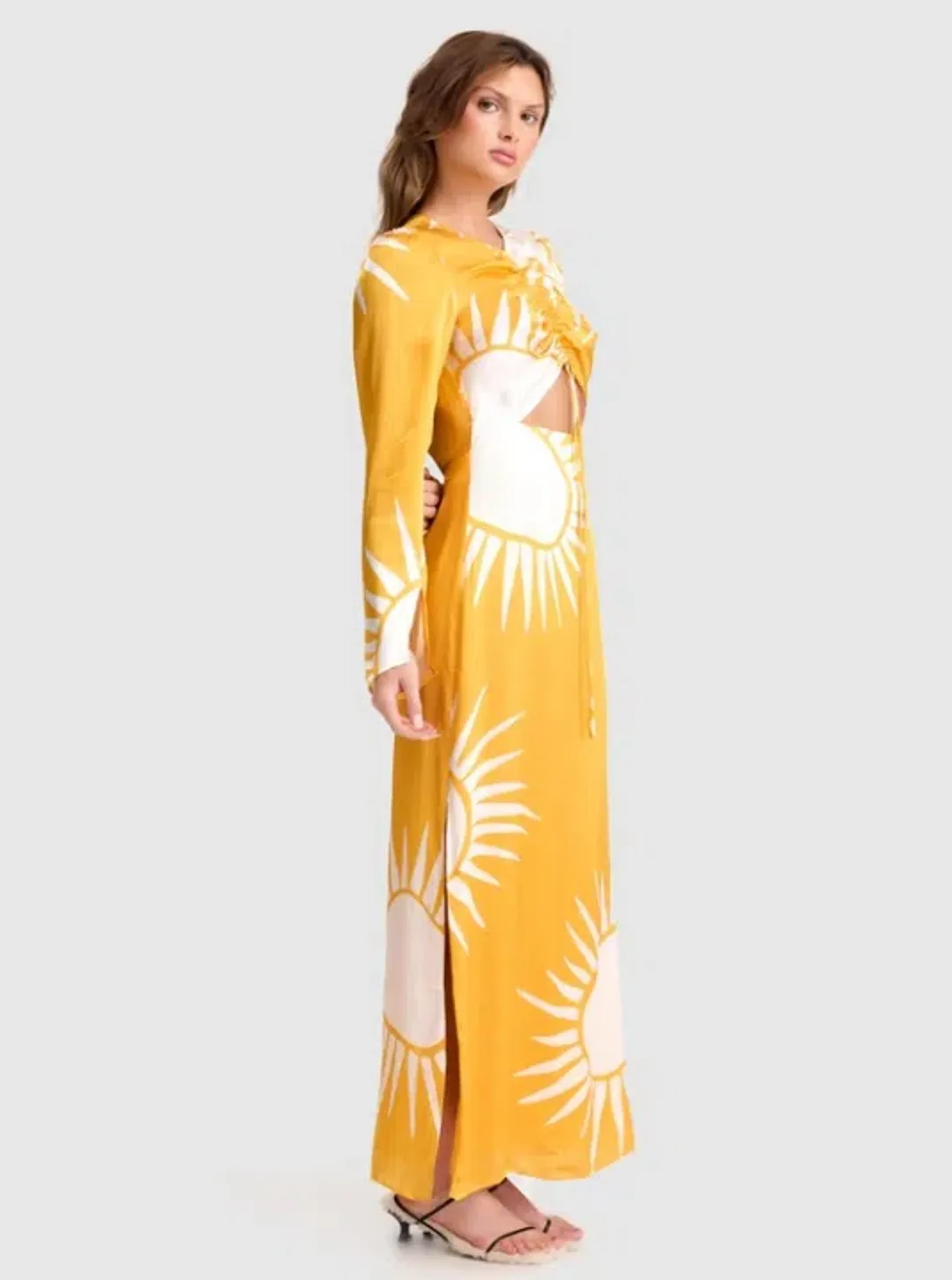 Roame Beso Dress Sol Print Size 1 / AU 10 for rent on The Volte - main image