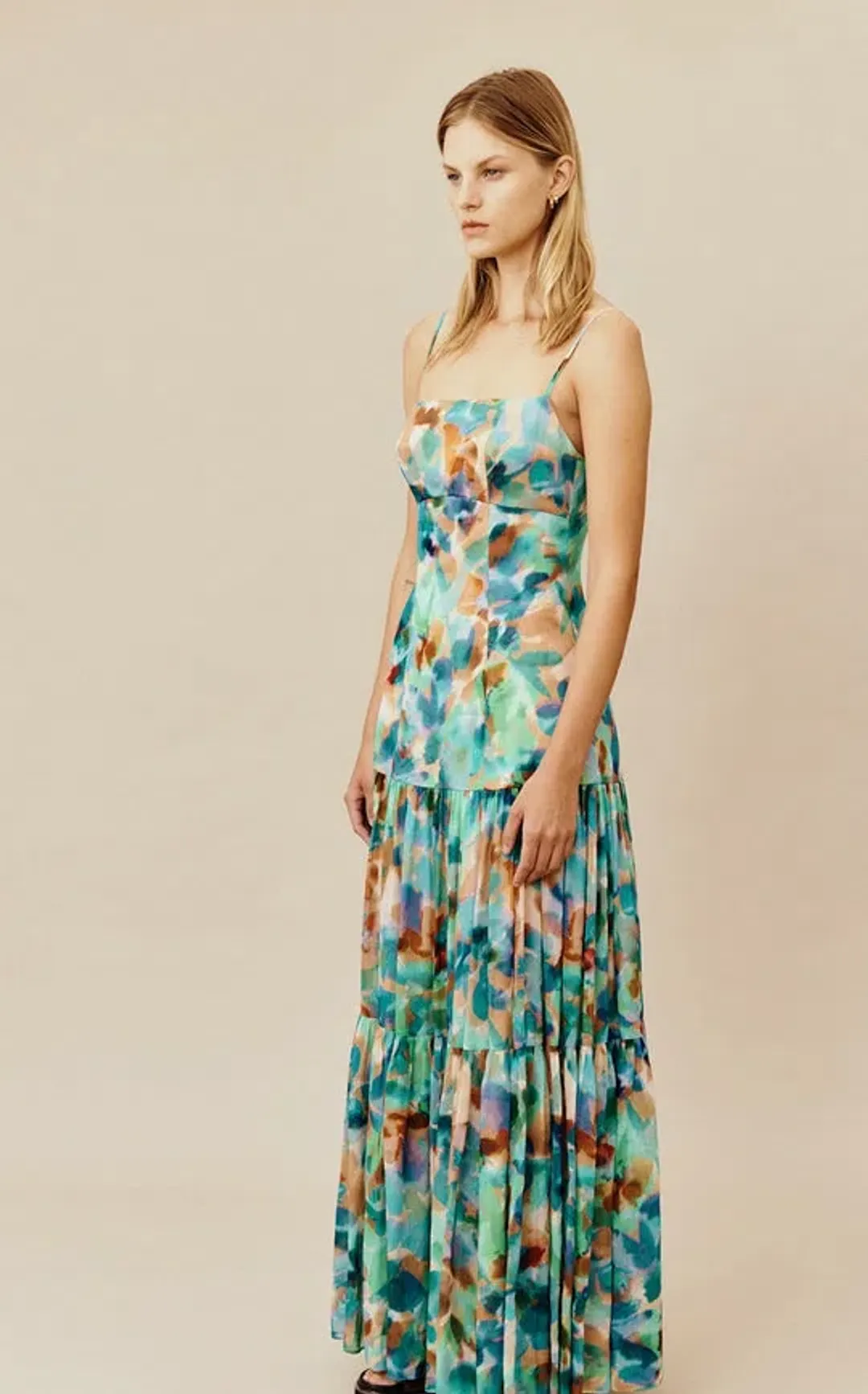 Ginger Smart Beautiful Truth Sundress Floral Size 6 for rent on The Volte - main image