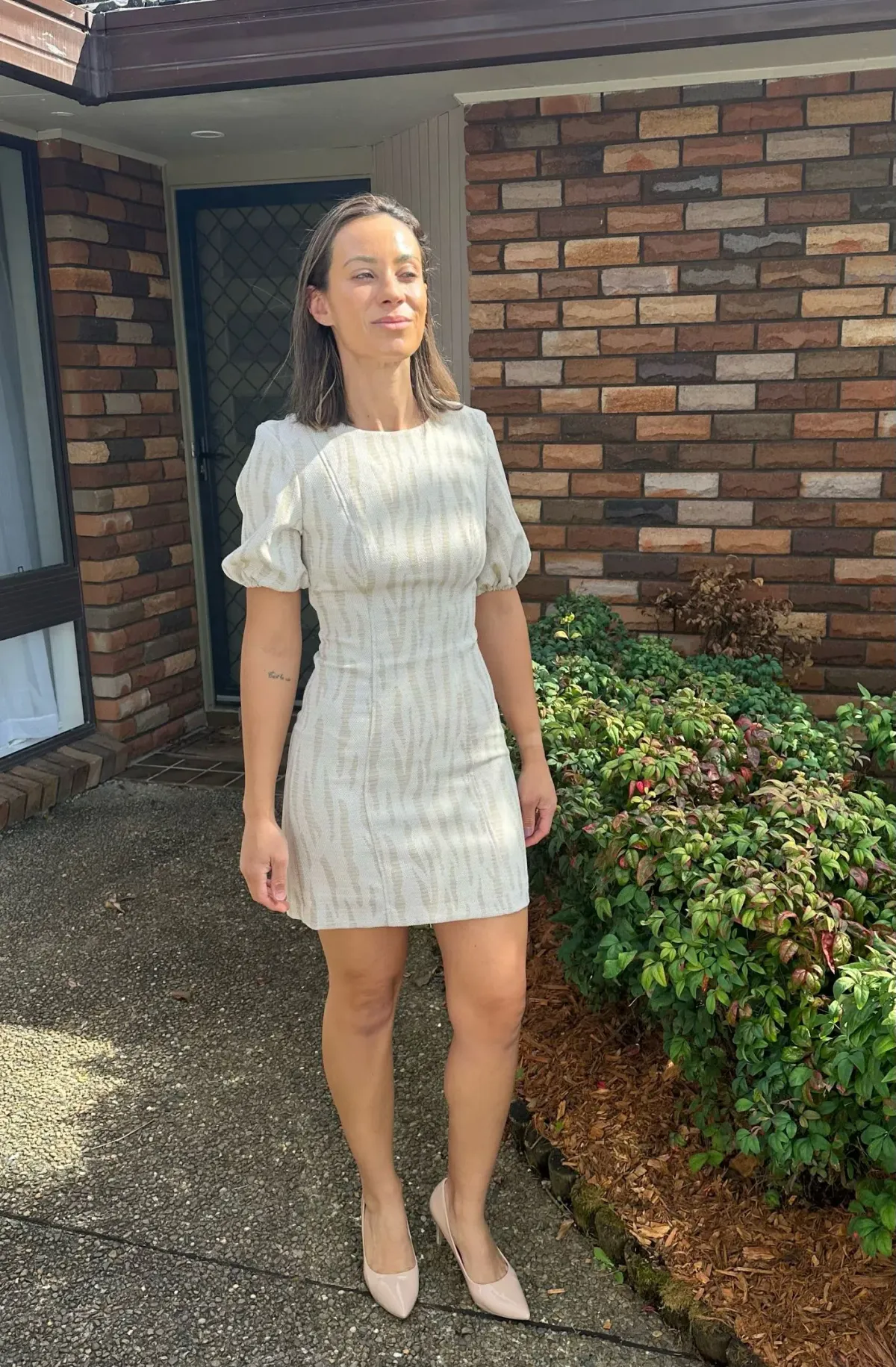 Kookai Toronto Mini Dress Print Size 36/Au 6 - Image 4