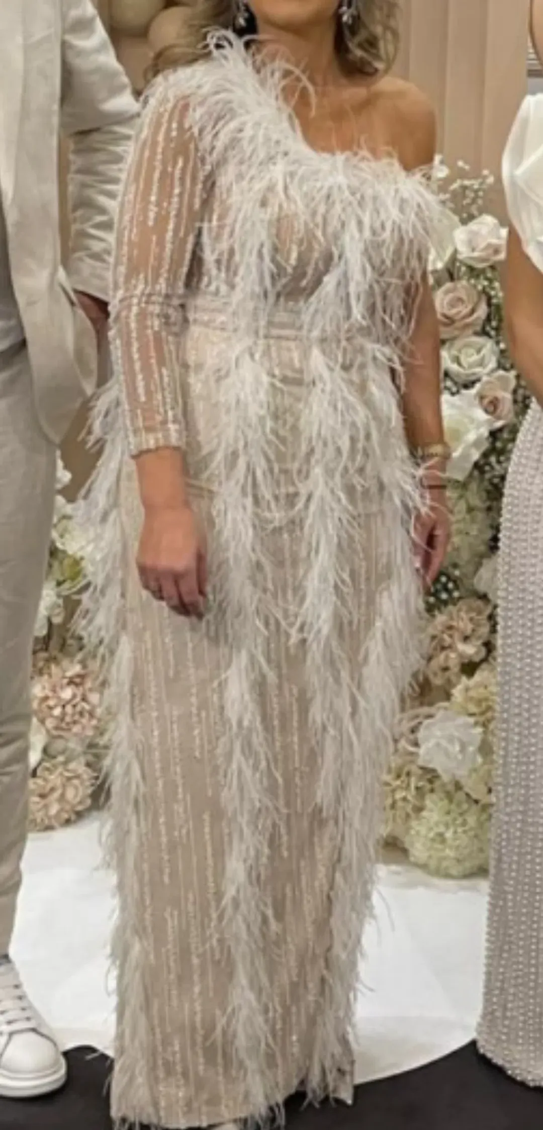 Custom designed evening gown for rent on The Volte - main image