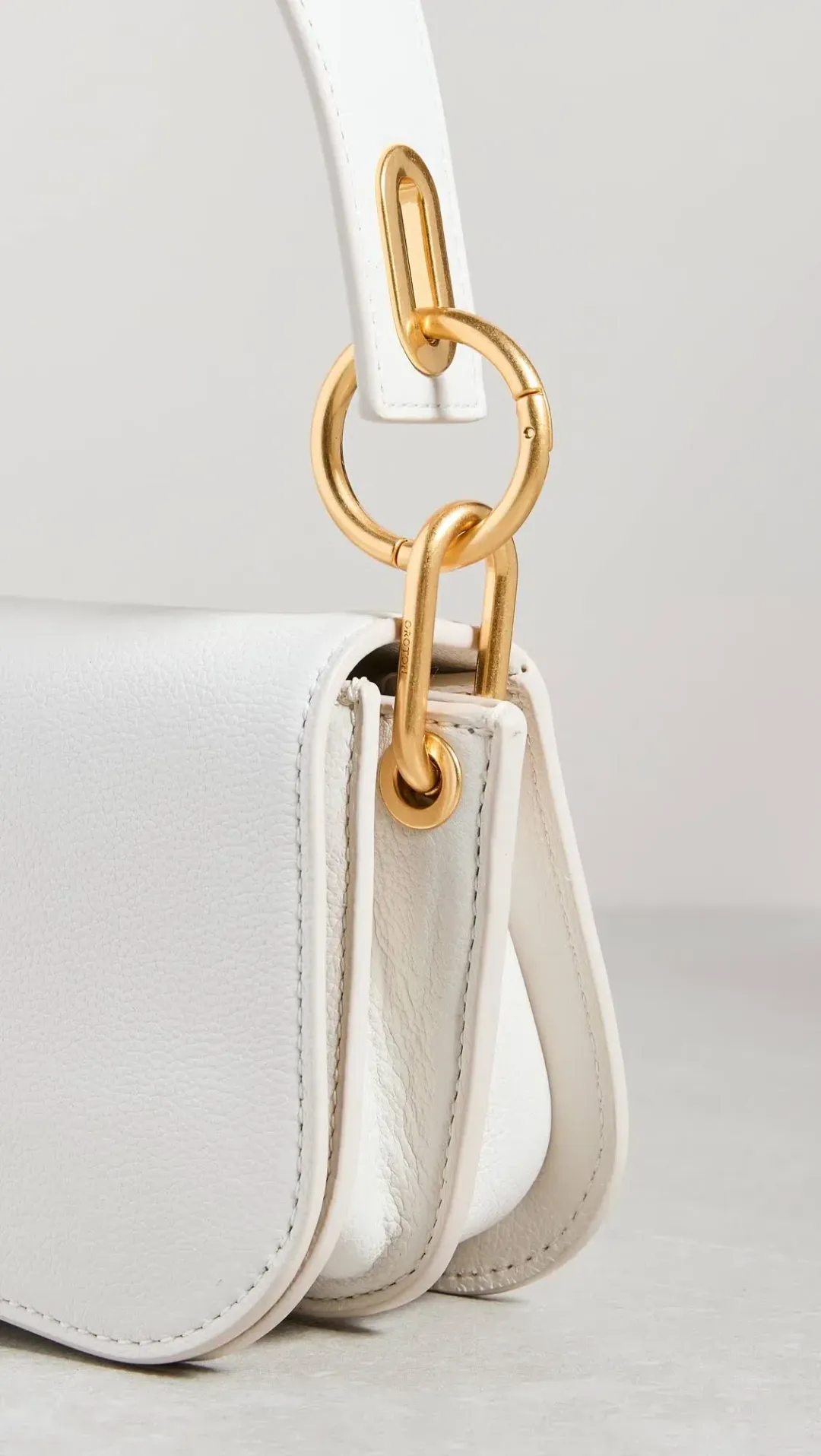 Oroton Liv Small Day Bag White for rent on The Volte - main image