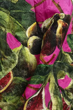 Dolce and Gabbana Sleeveless A-Line Brocade Mini Dress Fig Print Size M / AU 10 for rent on The Volte - image 5