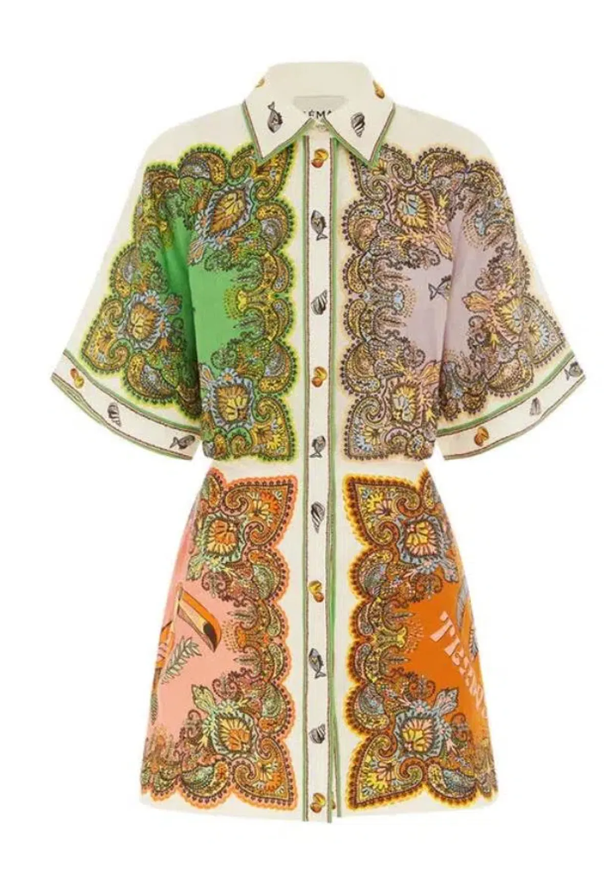 Alemais Trippy Troppo Mini Dress Multi Size XS / Au 6 - Image 1