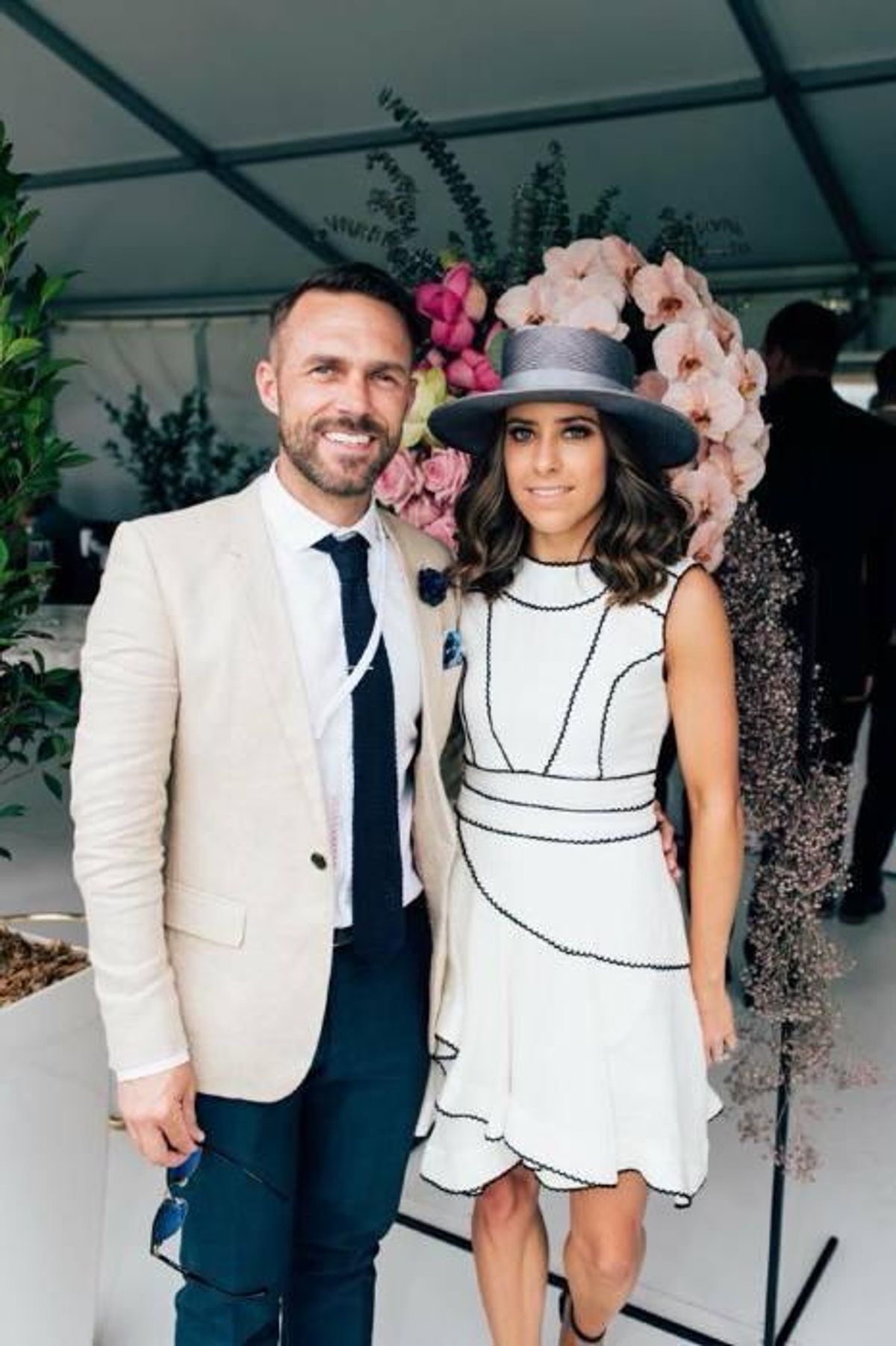 Aje Wrap Dress White Size 6 - Image 2