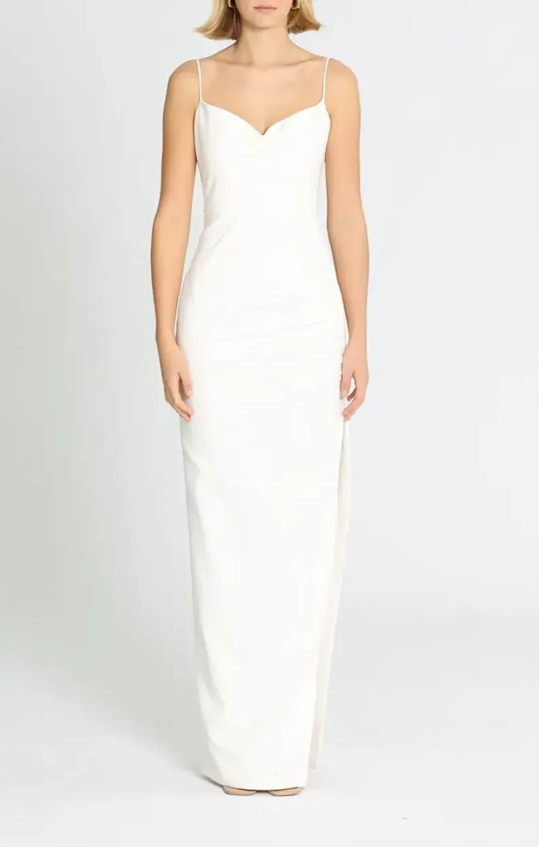 Likely NYC Celida Gown White Size 10 for rent on The Volte - main image