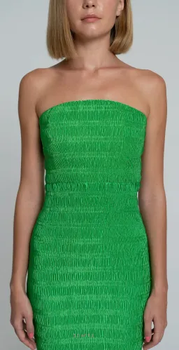 L’IDEE Aurore Gown Midi Sea Green Size 6 for rent on The Volte - image 4