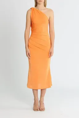 MISHA Dune Dress Orange Size 14 for rent on The Volte - image 1