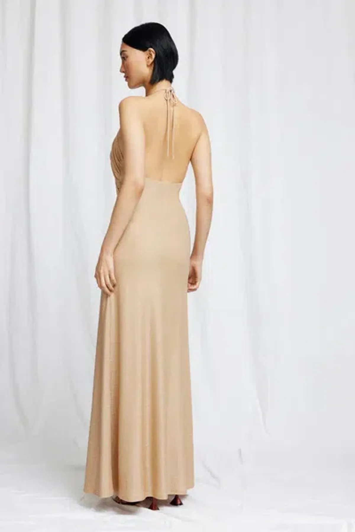 Significant Other Kyla Midi Dress Gold Size AU 12 - Image 2