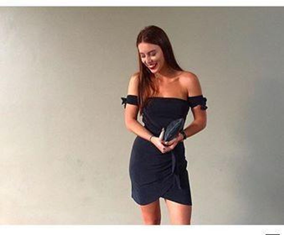 bec and bridge tie up dress - Image 1