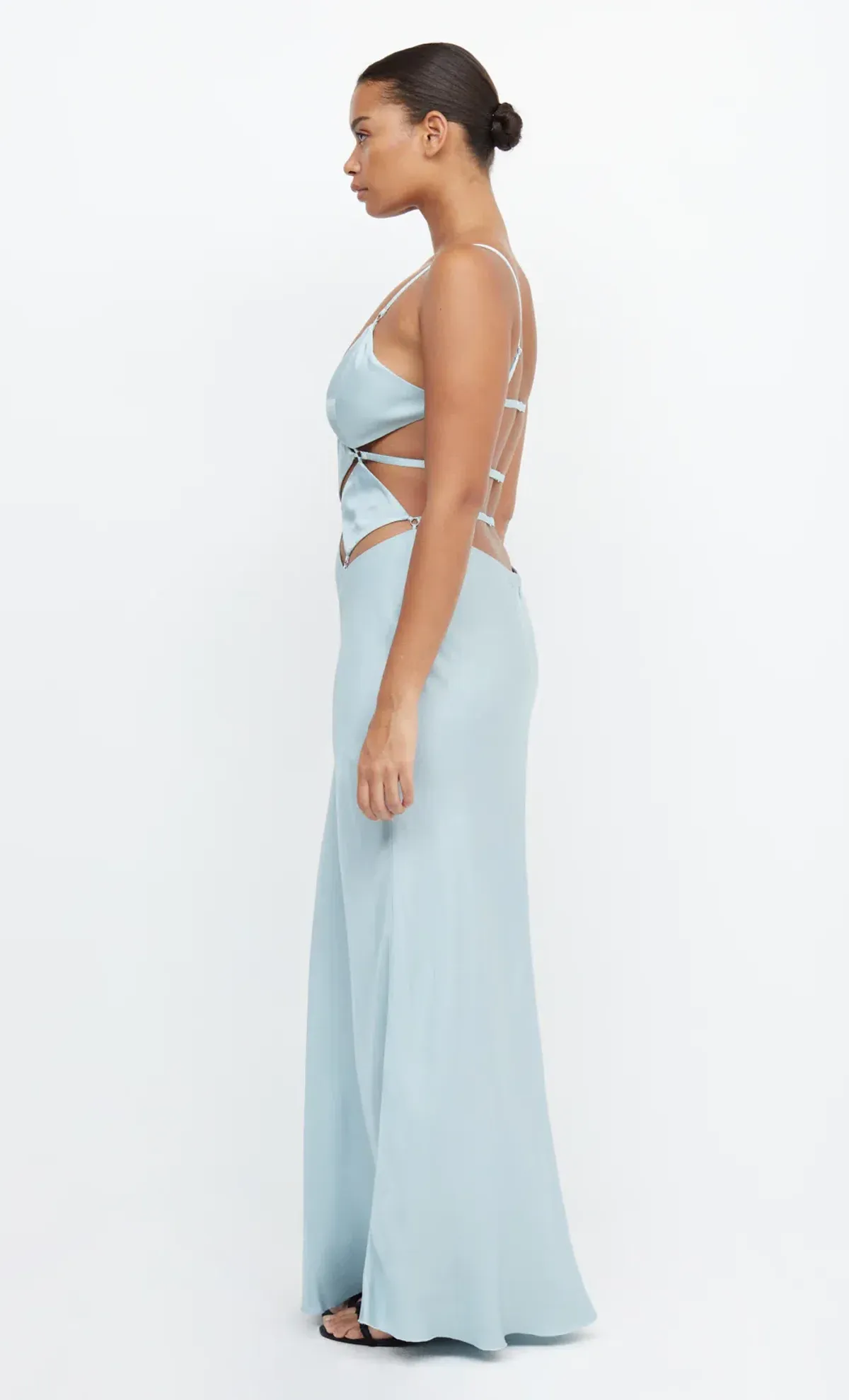 Bec & Bridge Diamond Days Strap Maxi Dress in Cloud Blue Size 12 - Image 2