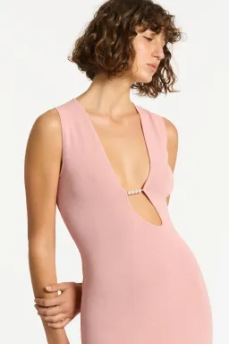 Sir The Label Kinetic Beaded Maxi Dress in Pink Size 2 / 10 AU for rent on The Volte - image 3