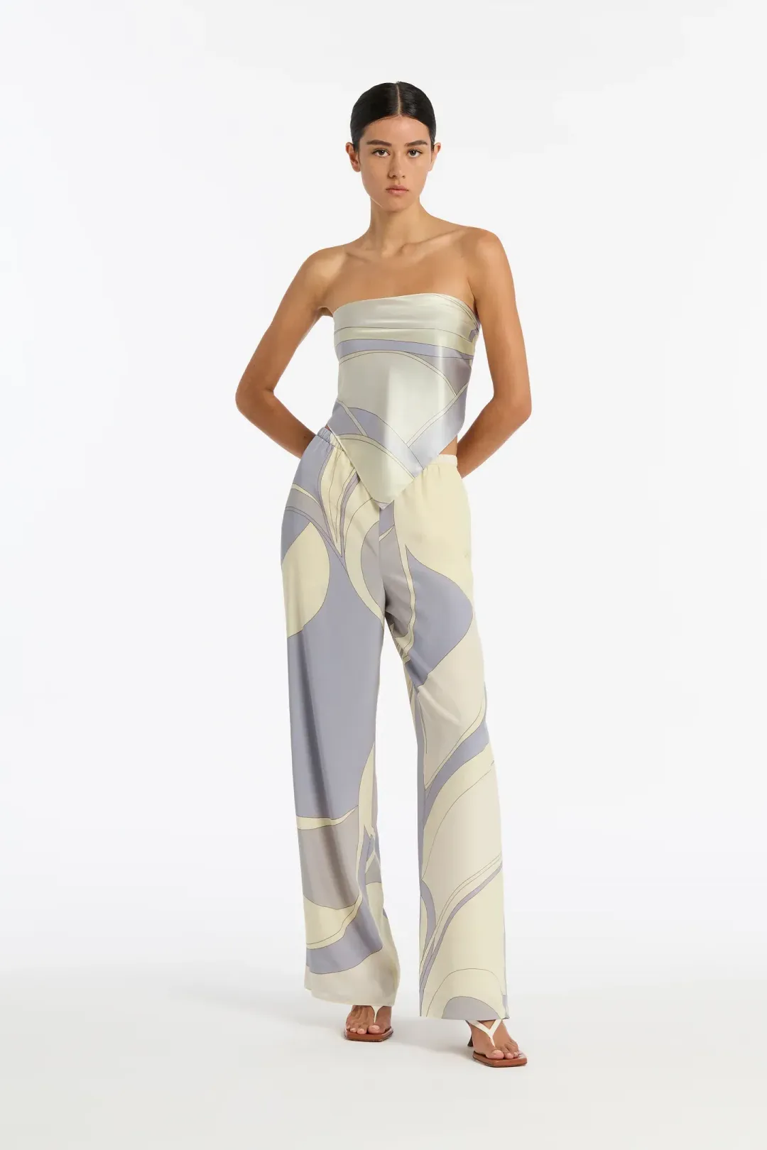 Sir The Label Adrianna Pant and Scarf Set Size 2 / 10 AU for rent on The Volte - main image