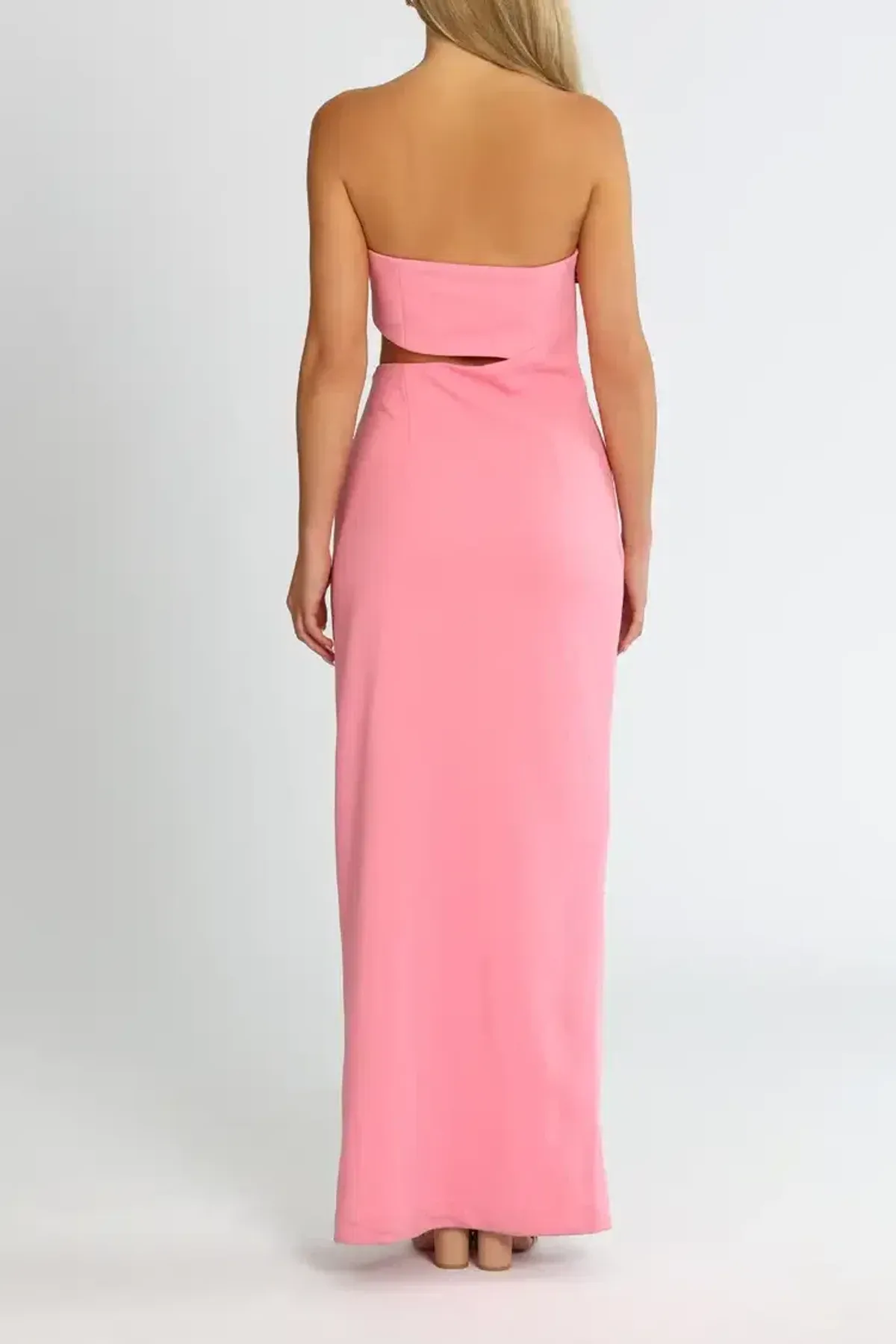 Misha Rowena Gown Blossom Pink Size 12/L - Image 3