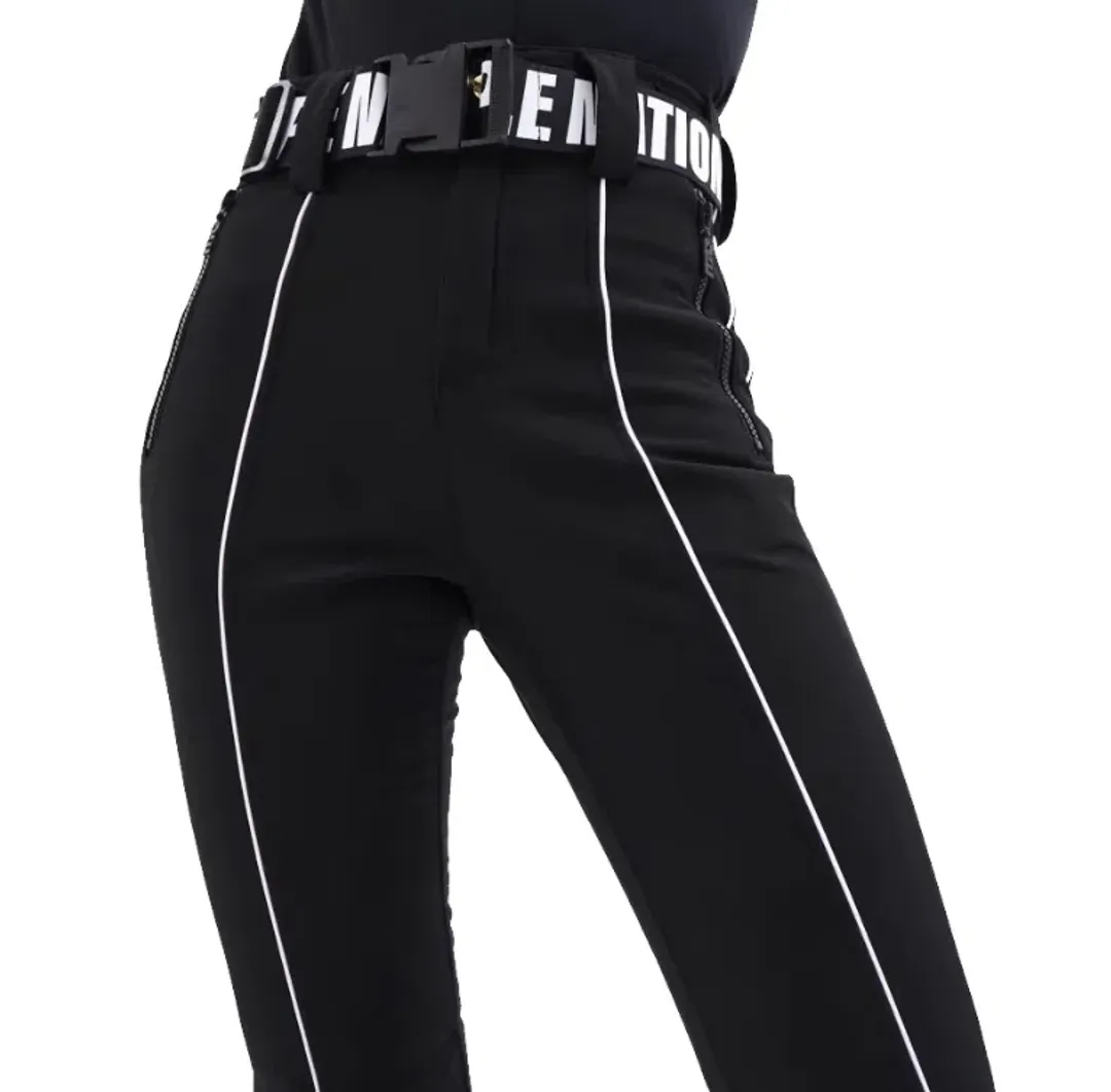 P.E Nation Solitude Flared Ski Pants Black Size S / AU 8 for rent on The Volte - main image
