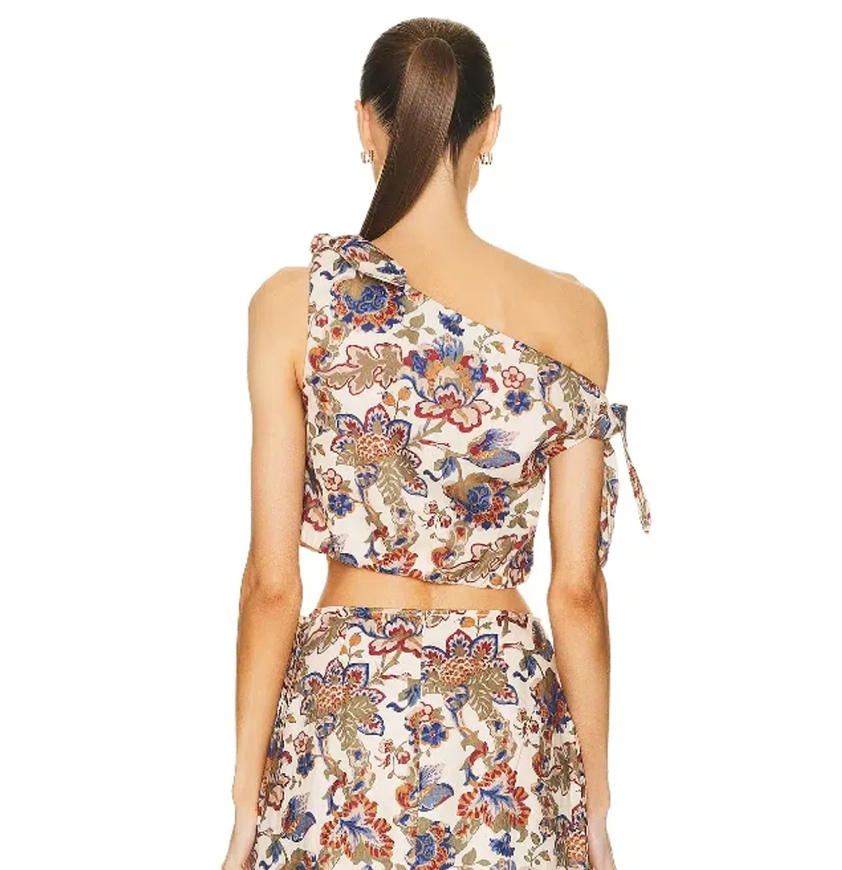 Sir the Label Bettina Tie Crop Top Floral Size 1 / AU 8 - Image 4