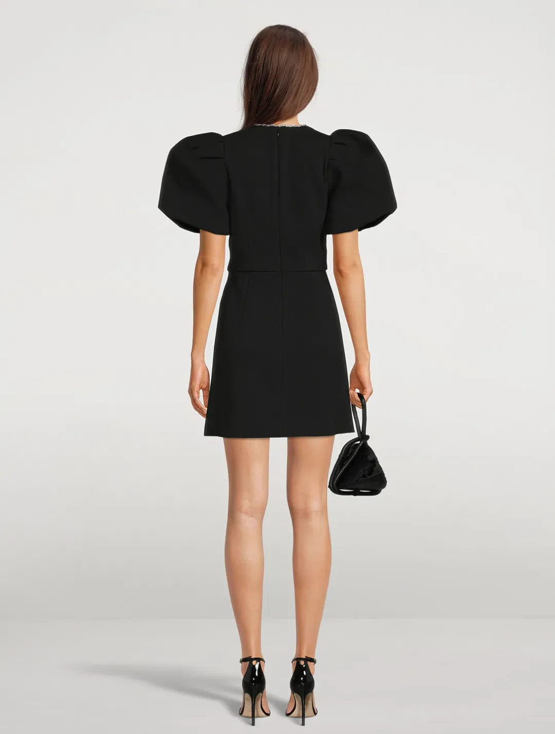 Rebecca Vallance Katie Bow Mini Black Size 14 for rent on The Volte - main image