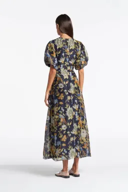 Sir the Lable Lillian Puff Sleeve Maxi Dress Floral Size 12 for rent on The Volte - image 2