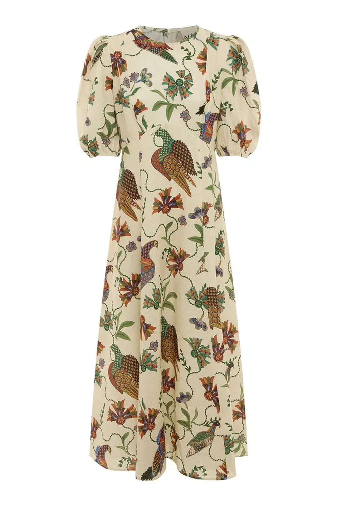 Alemais Birdie Midi Dress Print Size 8 for rent on The Volte - main image