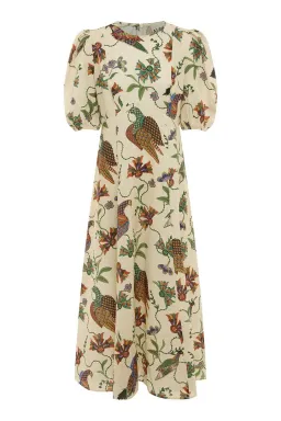 Alemais Birdie Midi Dress Print Size 8 for rent on The Volte - image 3