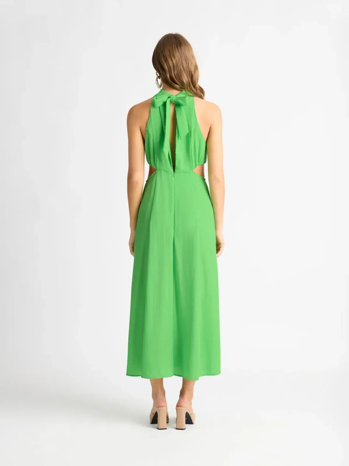 Sheike Elevate Midi Dress Green Size 10 - Image 2