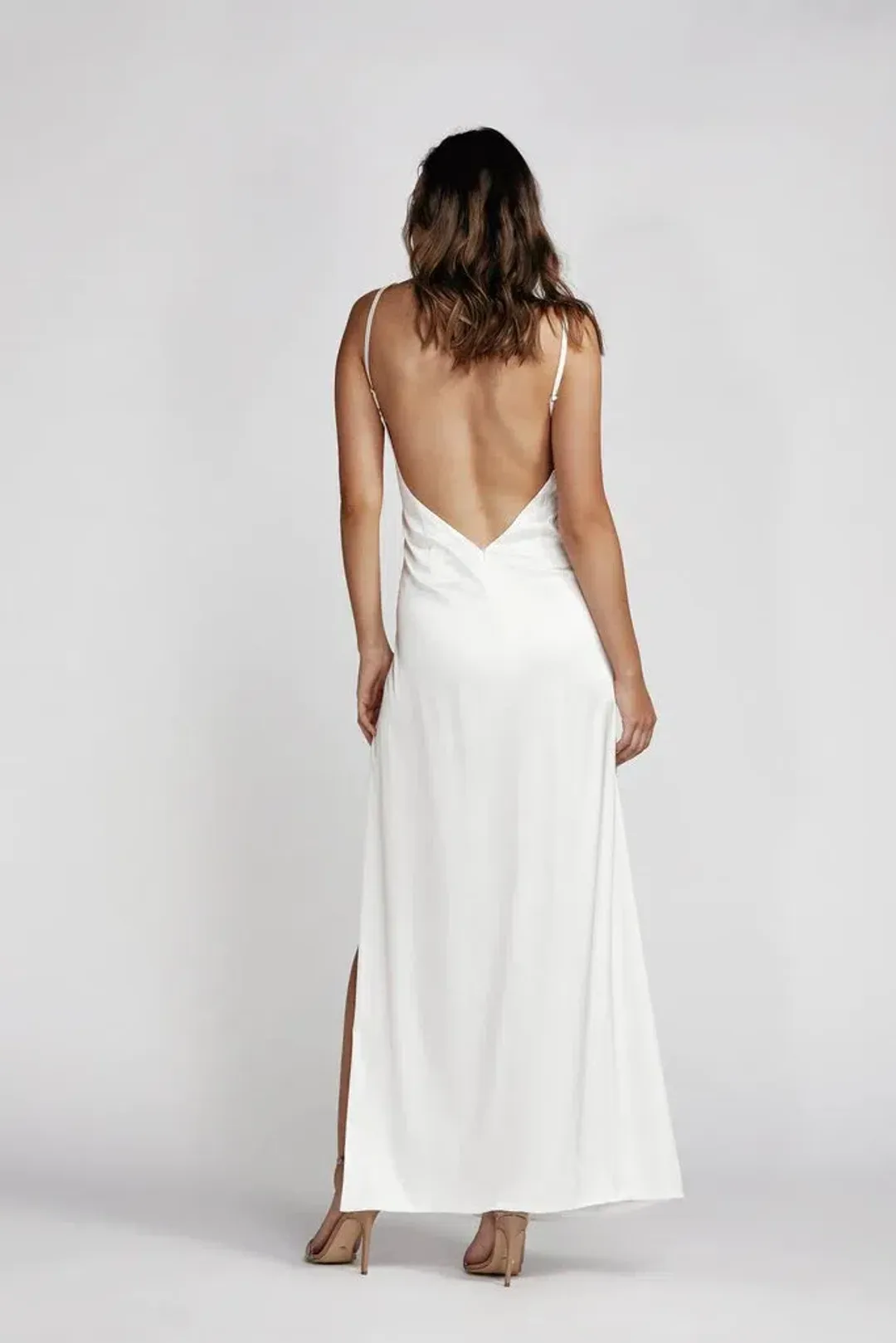 Lexi Akasa Dress White Size AU 10 for rent on The Volte - main image