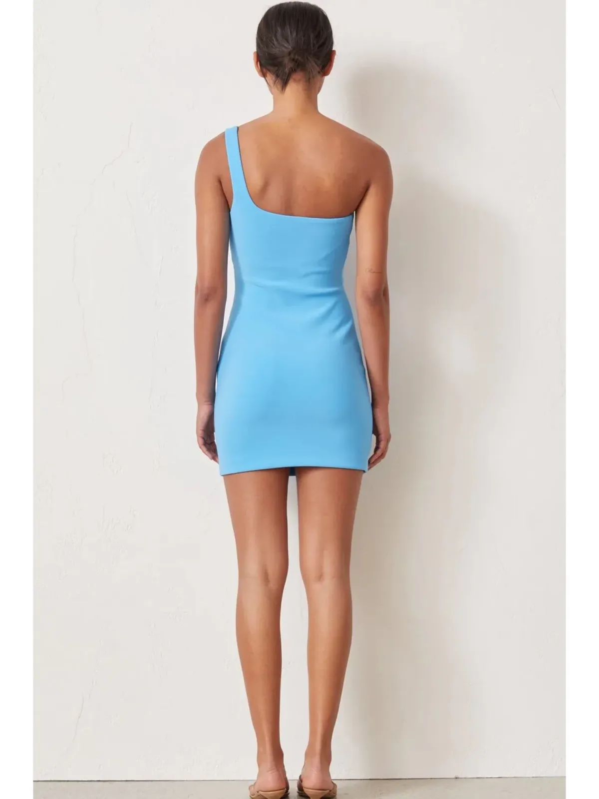 Bec & Bridge Paloma Mini Dress Azure Blue Size AU 6 - Image 3