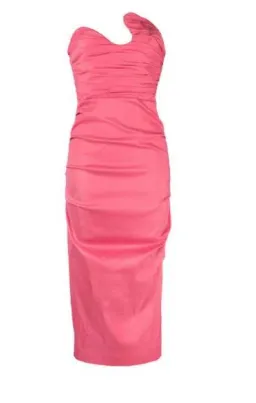 Rachel Gilbert Cheri Dress in Pink Size 10 for rent on The Volte - image 4