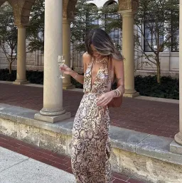 Bec & Bridge Samara Dress Print Size 6 for rent on The Volte - image 2