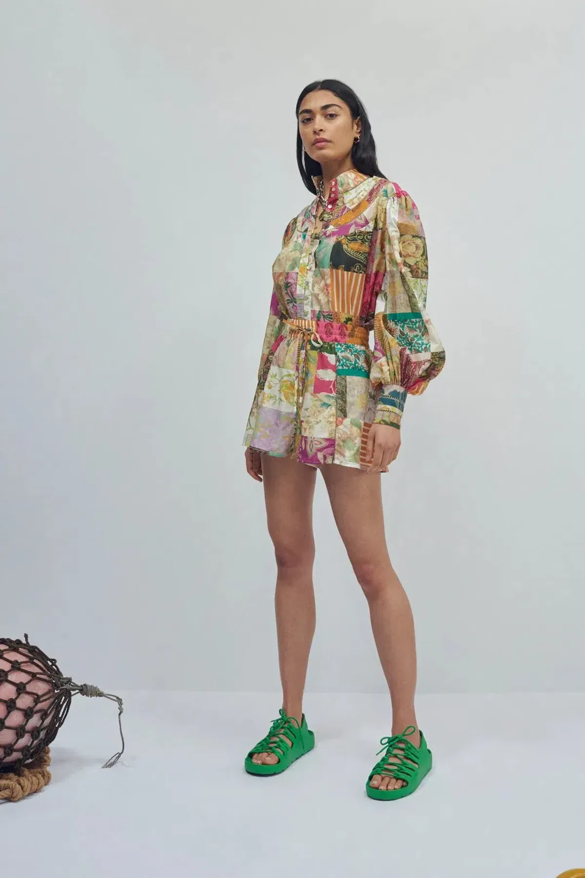 Alemais Hattie Shorts Multi Size AU 14 for rent on The Volte - main image