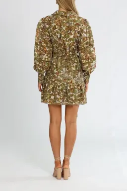 Ministry of Style Floral In Disguise Mini Dress Multi Print Size 8 for rent on The Volte - image 3