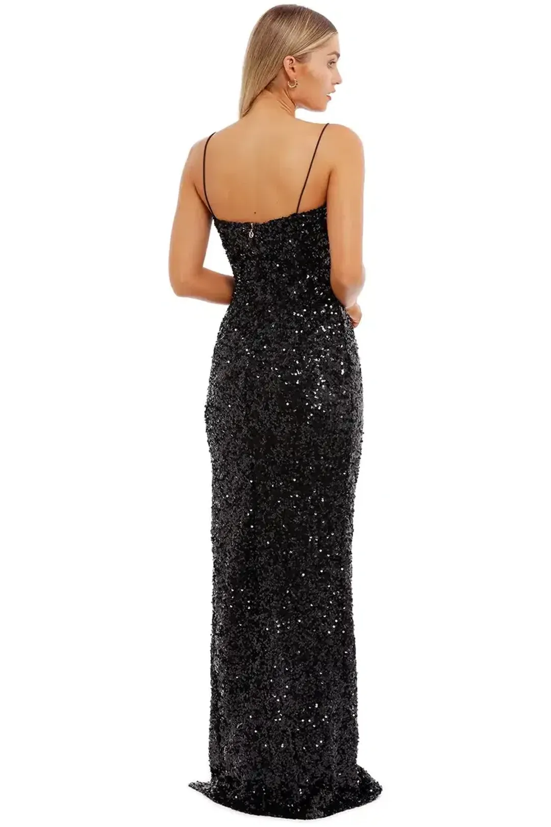 Nookie Confetti Gown Black Size 12 for rent on The Volte - main image