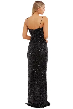 Nookie Confetti Gown Black Size 12 for rent on The Volte - image 3