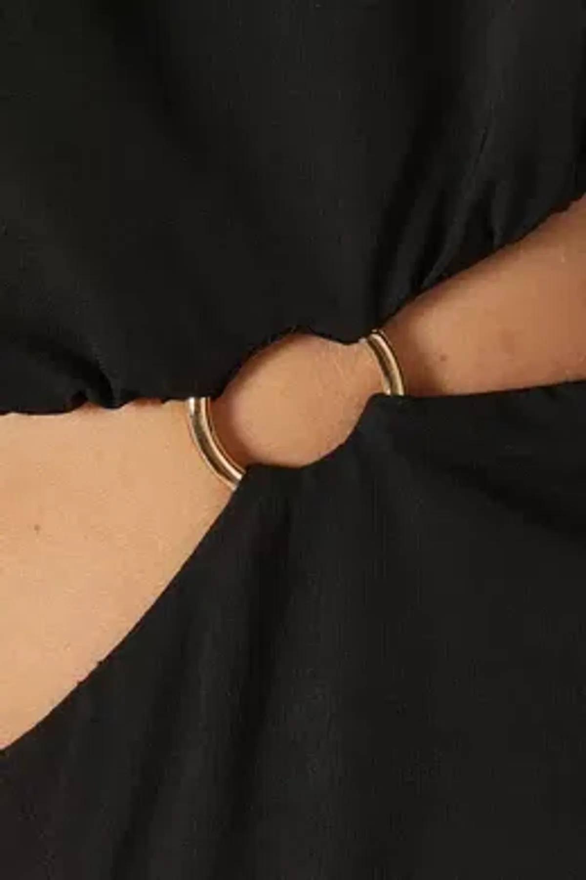 Mossman Streamline Mini Dress Black Size 6 - Image 7