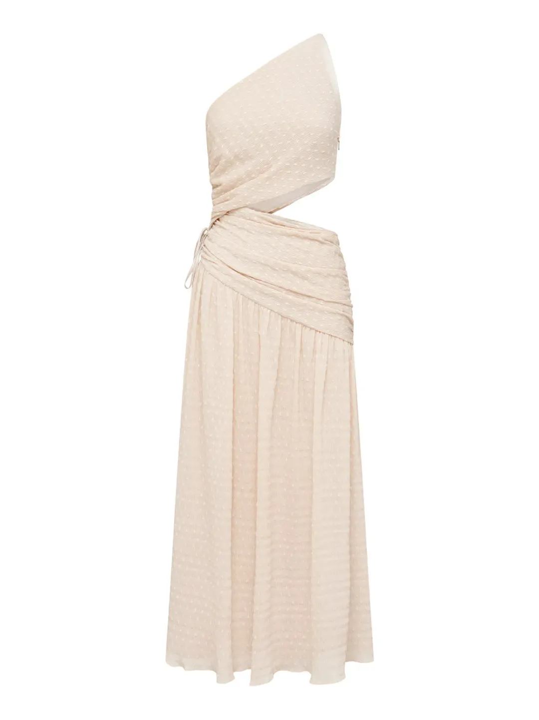 Alice McCall Lolita Midi Dress in Chai Latte Size 14 AU for rent on The Volte - main image