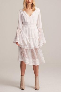 STEELE Stardust Dress White size 8 for rent on The Volte - image 4