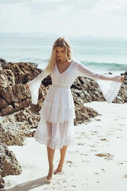 STEELE Stardust Dress White size 8 for rent on The Volte - image 6