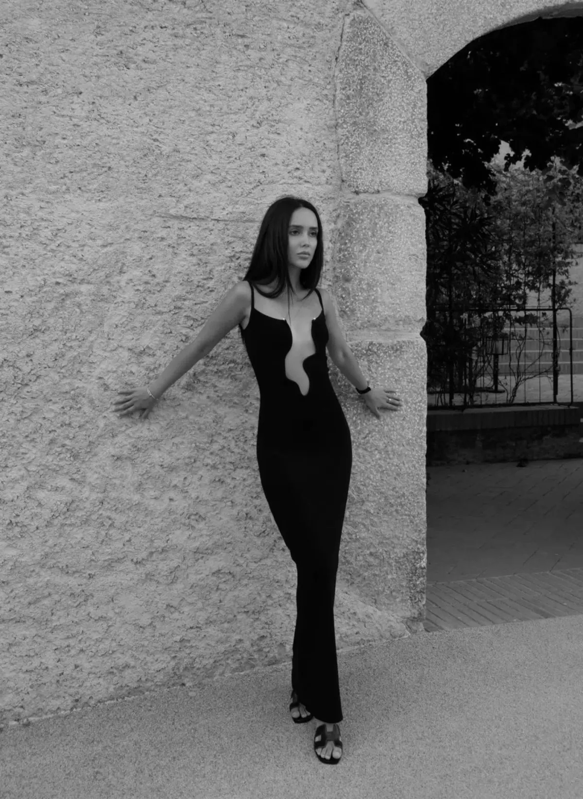 Christopher Esber Salacia Wire Column Dress Size 4 - Image 6