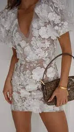 Elliat - Zayla Dress White - Size 12 for rent on The Volte - image 4