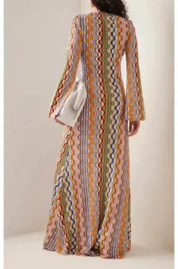 Alexis Vibe Maxi Dress Multi Size 8 for rent on The Volte - image 3