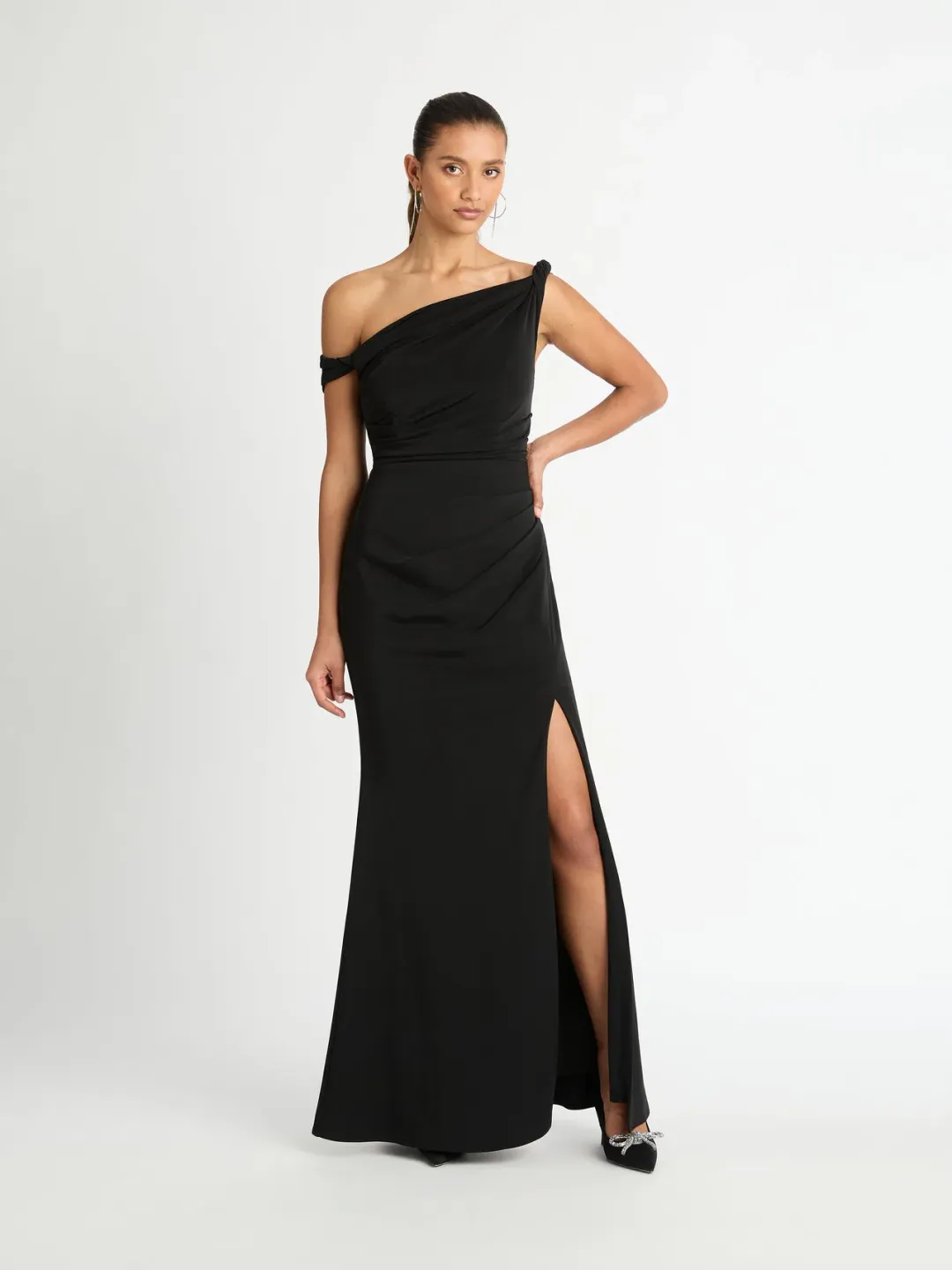 Sheike Stella Maxi Dress Black Size 6 for rent on The Volte - main image