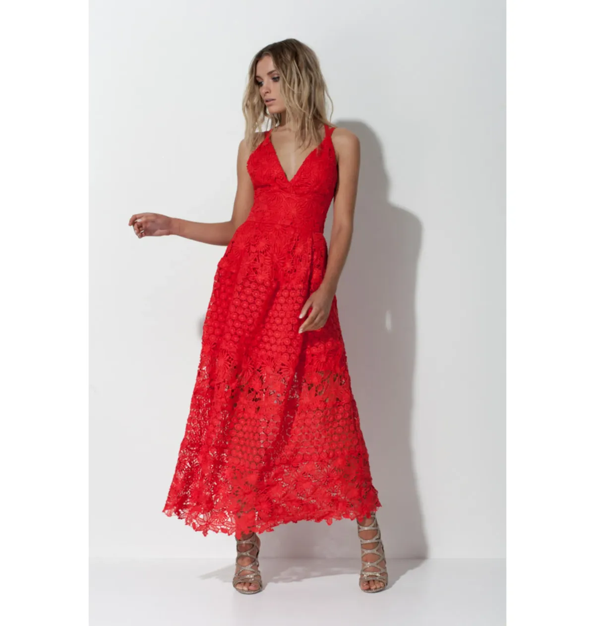 Mossman The Spanish Fling Dress Red Size AU 6 - Image 1