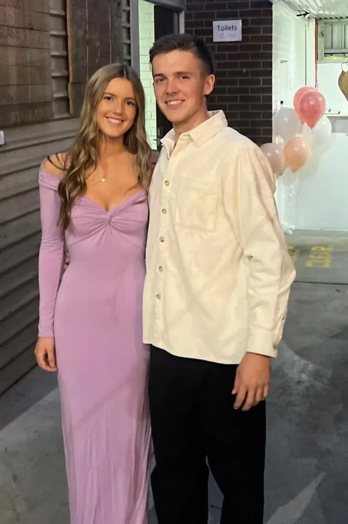 Natalie Rolt Charmaine Dress in Lilac Size 8 - Image 3