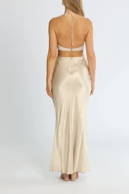 Bec & Bridge Kara Maxi Dress Sand Size 10 for rent on The Volte - image 3