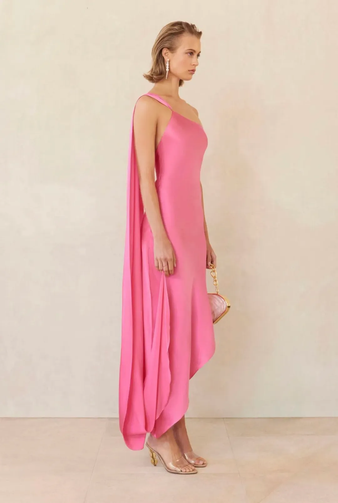 Cult Gaia Trysta Dress Rosado Pink Size S / Au 8 for rent on The Volte - main image