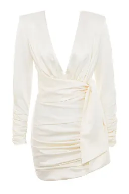 House of CB Ioana Mini Dress White Size 6 for rent on The Volte - image 3
