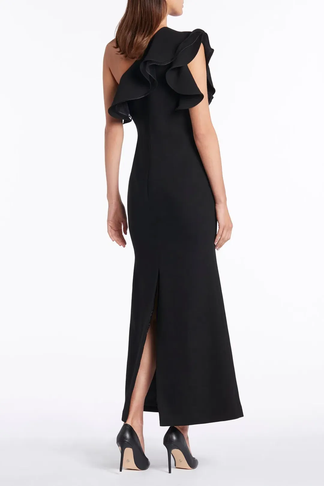 Carla Zampatti Black Grace Gown Size 8 for rent on The Volte - main image