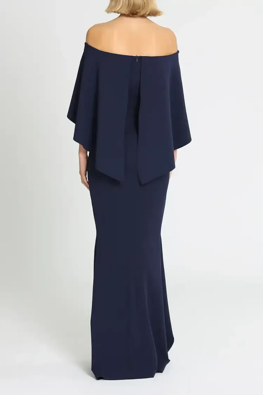 Pasduchas Composure Gown Anchor Blue Navy Size 12 for rent on The Volte - main image