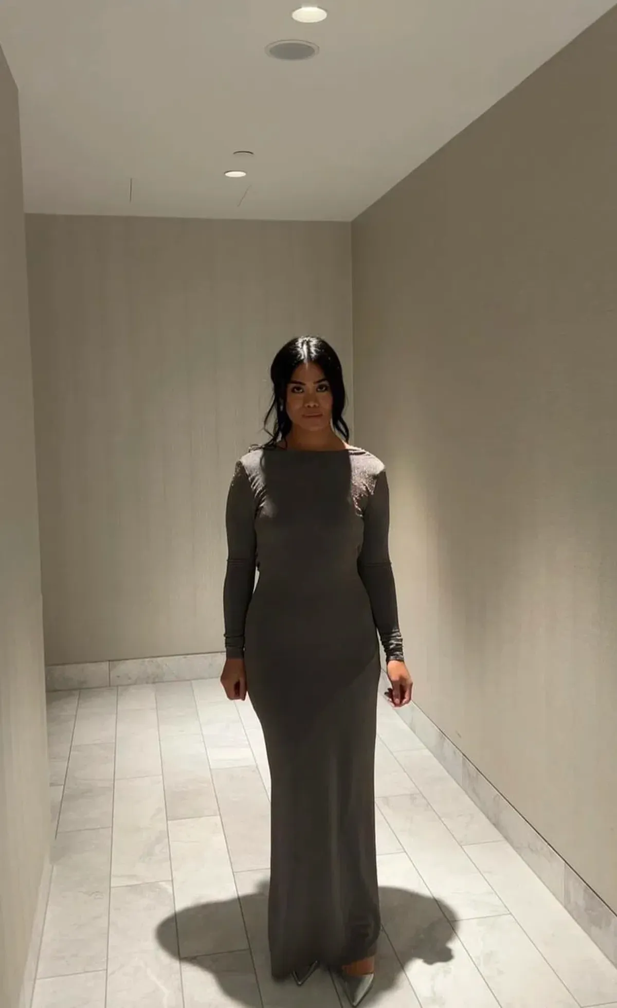 Arcina Ori Jen Dress Cool Grey Size 12 - Image 4