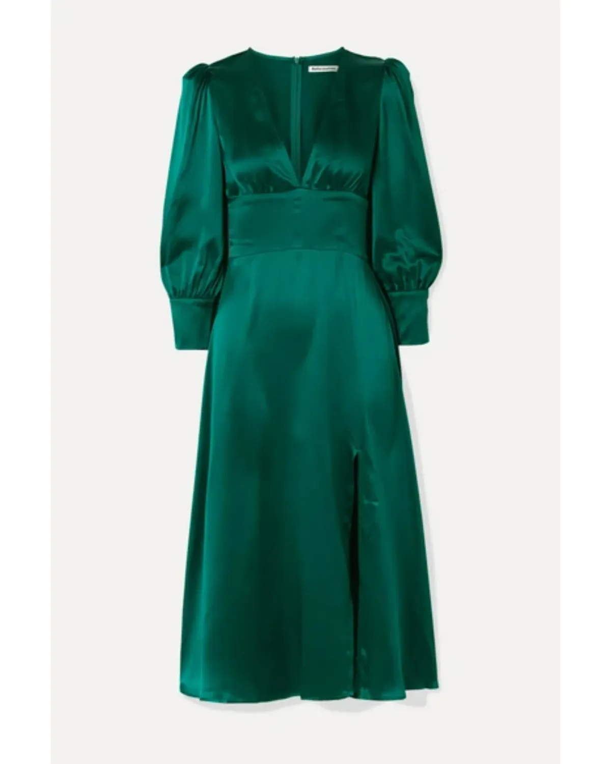 Reformation Keats Dress Emerald Size AU 10 - Image 3