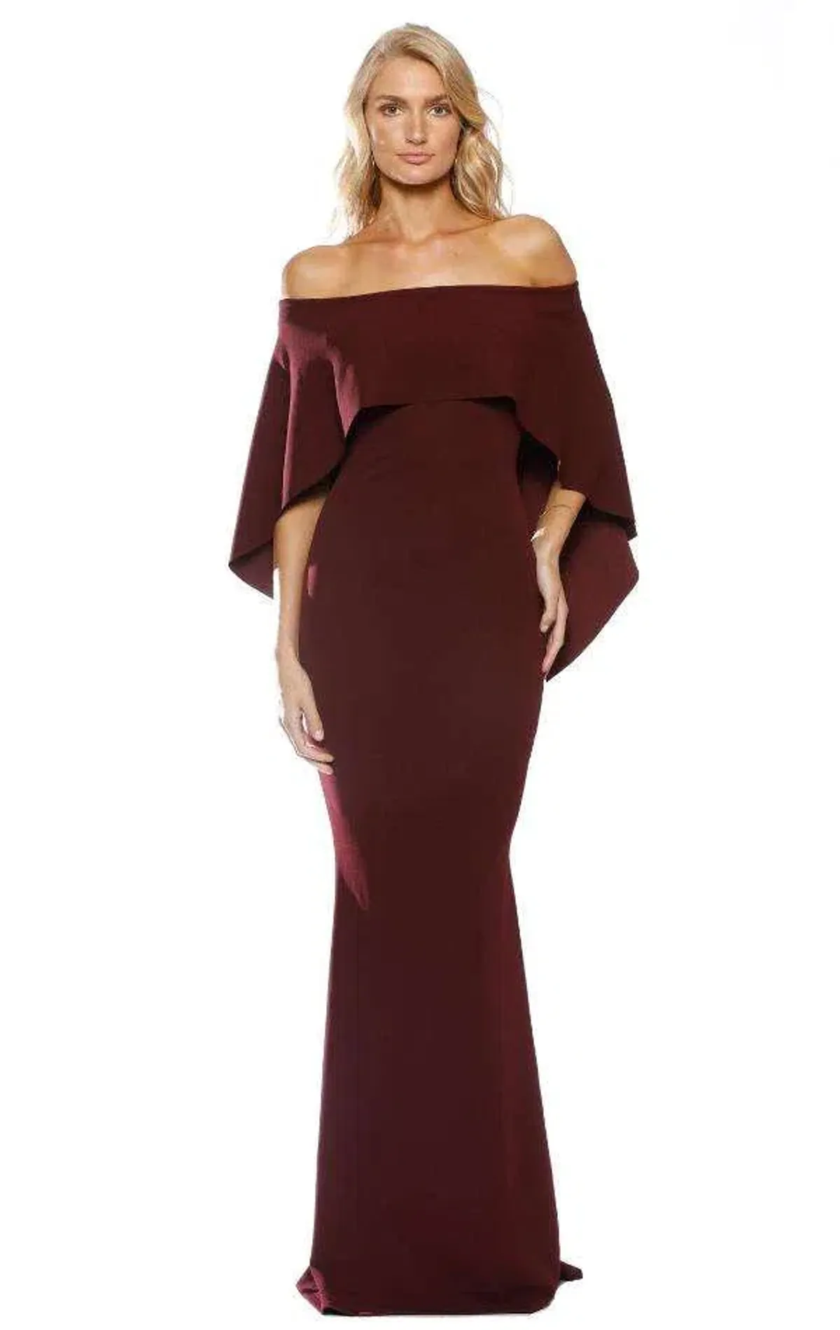 Pasduchas Composure Gown in Wine Size 6 - Image 4